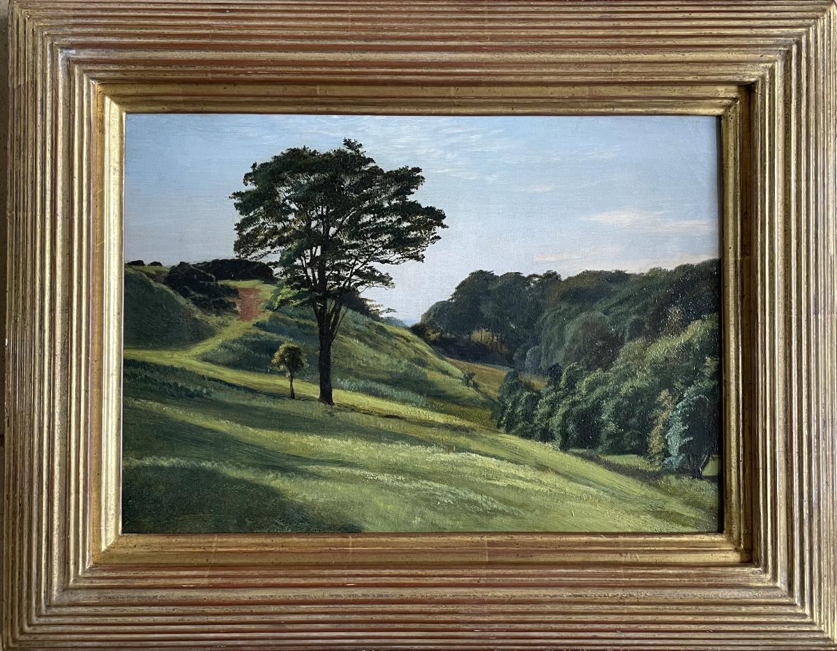 Lanercost, Cumbria - Landscape painting by George Howard, 9th Earl of Carlisle