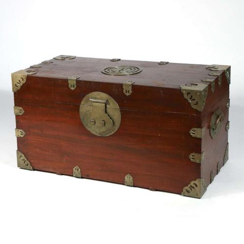 Chinese Export Sailor's Sea Chest, Mid-19th Century