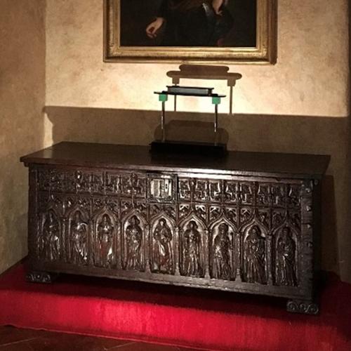 Medieval Coffer and Its Apostles Returns Home