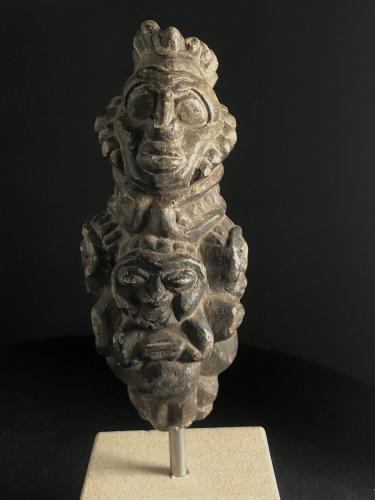 Mexican Carved Stone Head