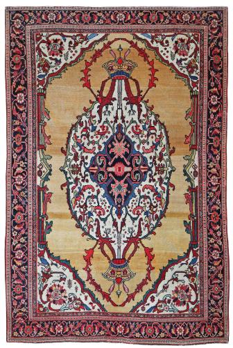 Antique Sarouk Fereghan rug