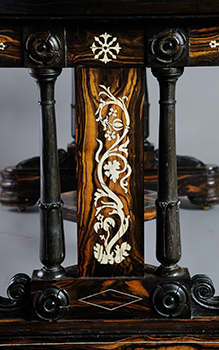 Ivory marquetry