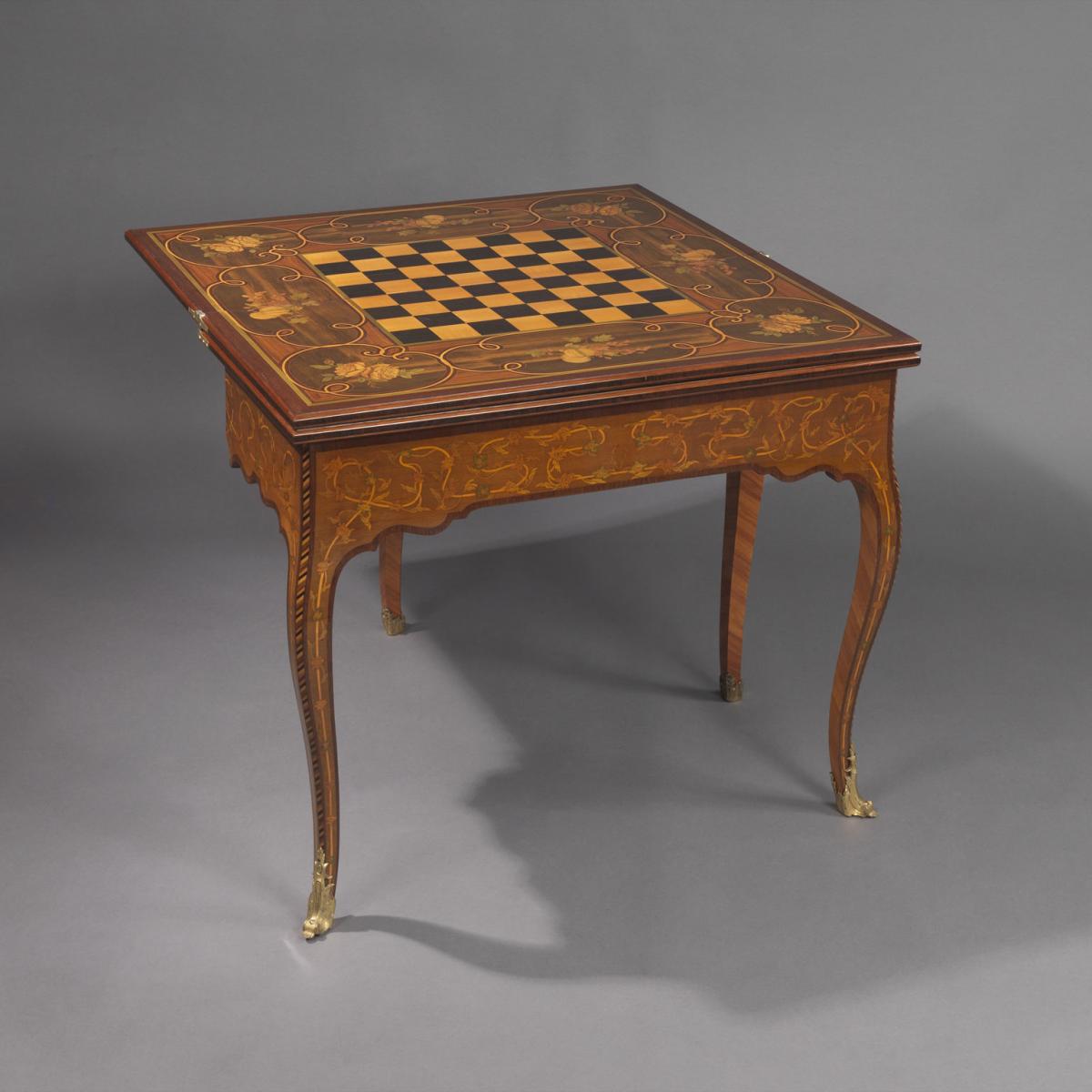 A Russian Imperial Period Triple Turn-Over Games Table