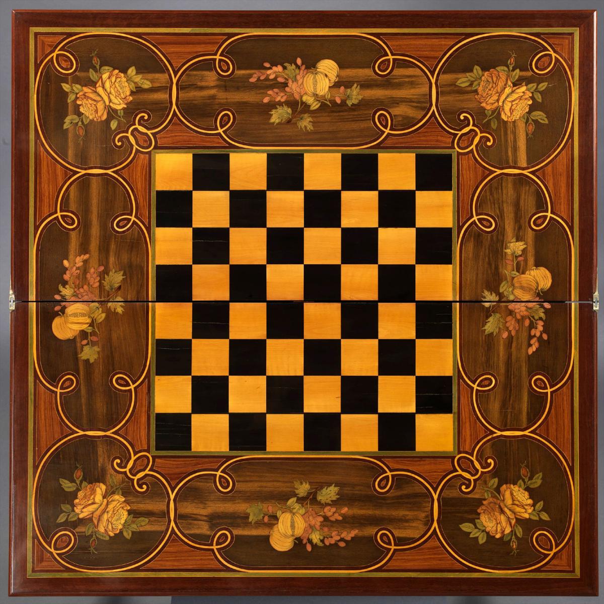 A Russian Imperial Period Triple Turn-Over Games Table