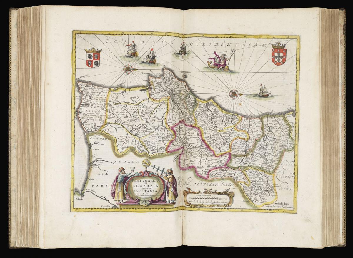 The scarce English edition of the Mercator/Hondius atlas in original colour