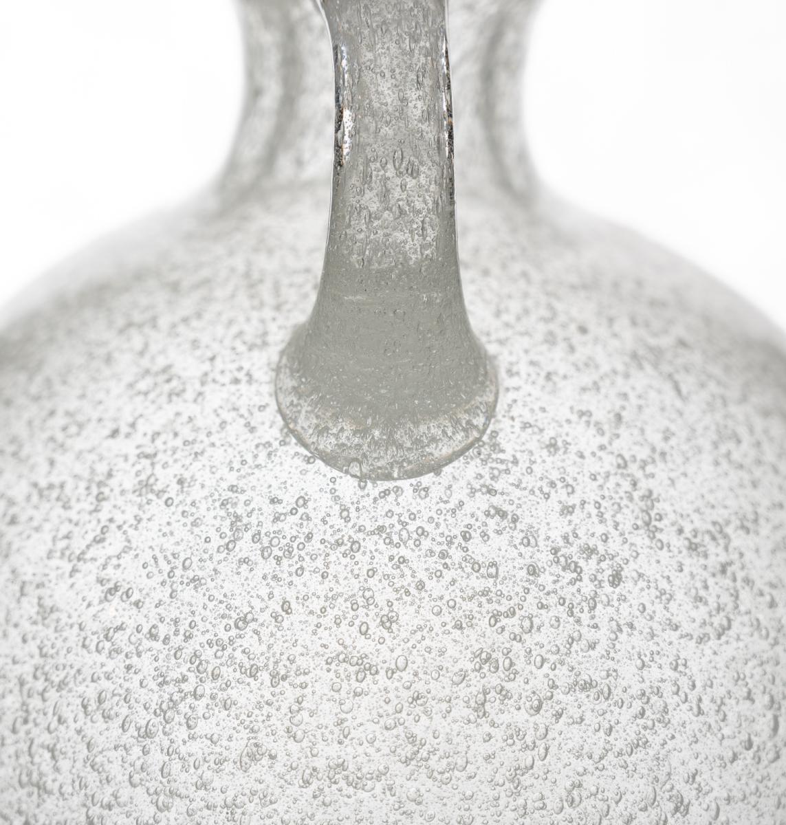 Pulegoso two-handled Seguso vase