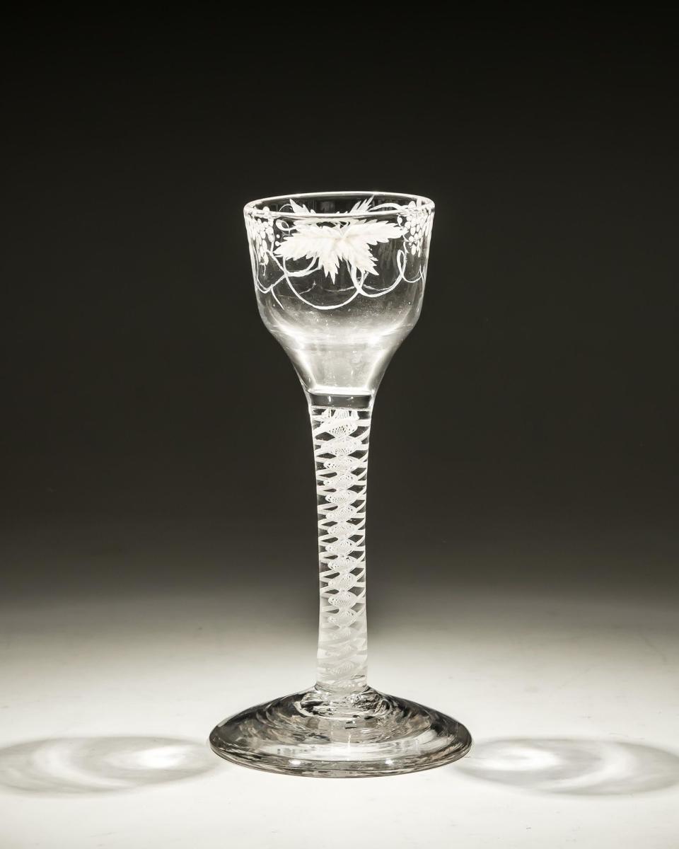 A Fine Beilby Wine Glass