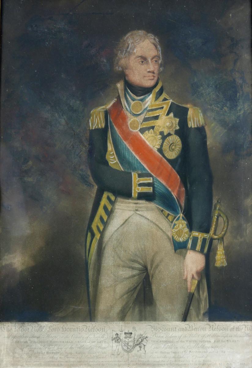 Engraving - The Most Noble Lord Horatio Nelson, 1806
