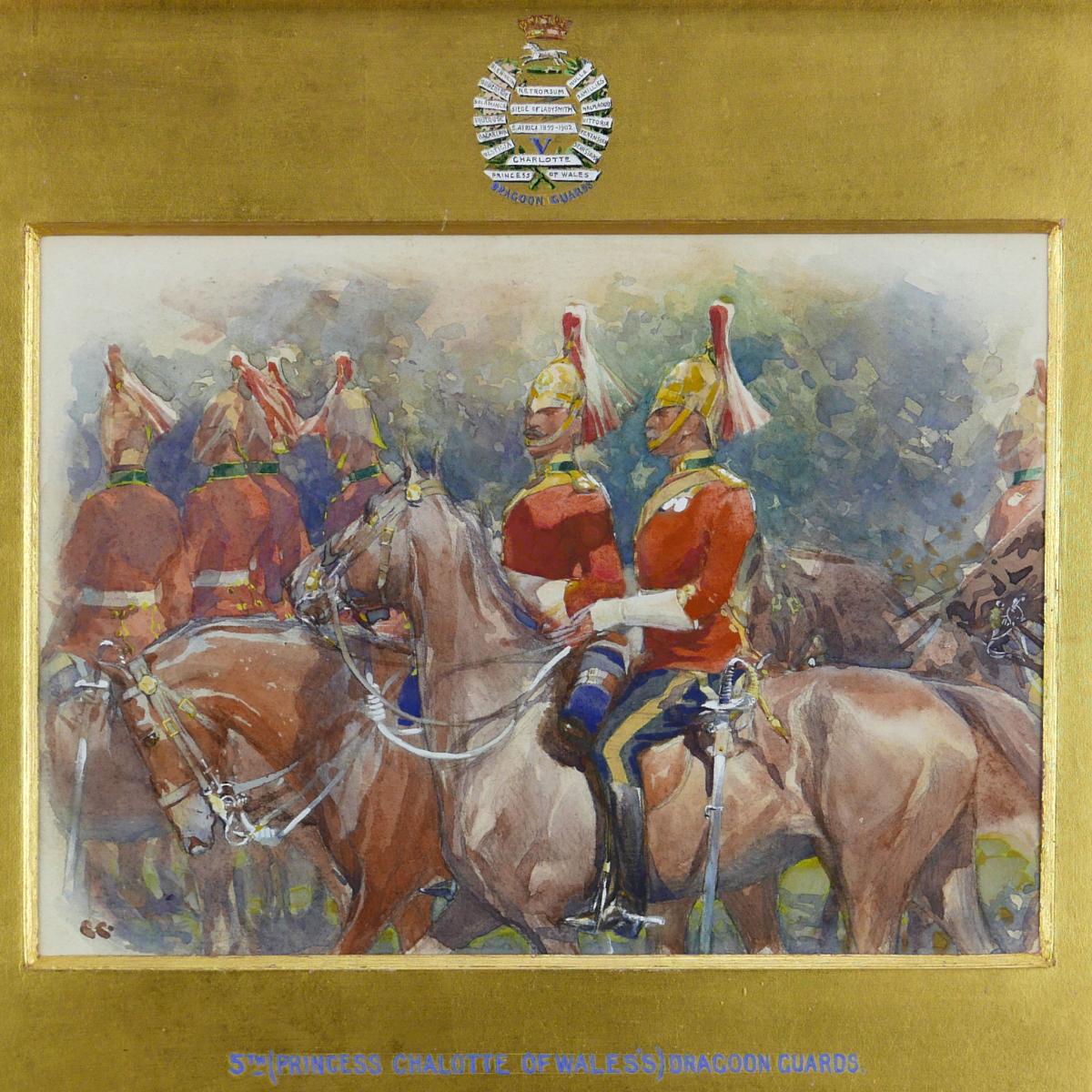 5th (Princess Charlotte of Wales’s) Dragoon Guards, 1886