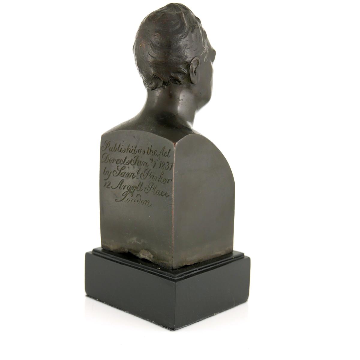 Small Bronze Bust of The Sailor King William IV, 1831