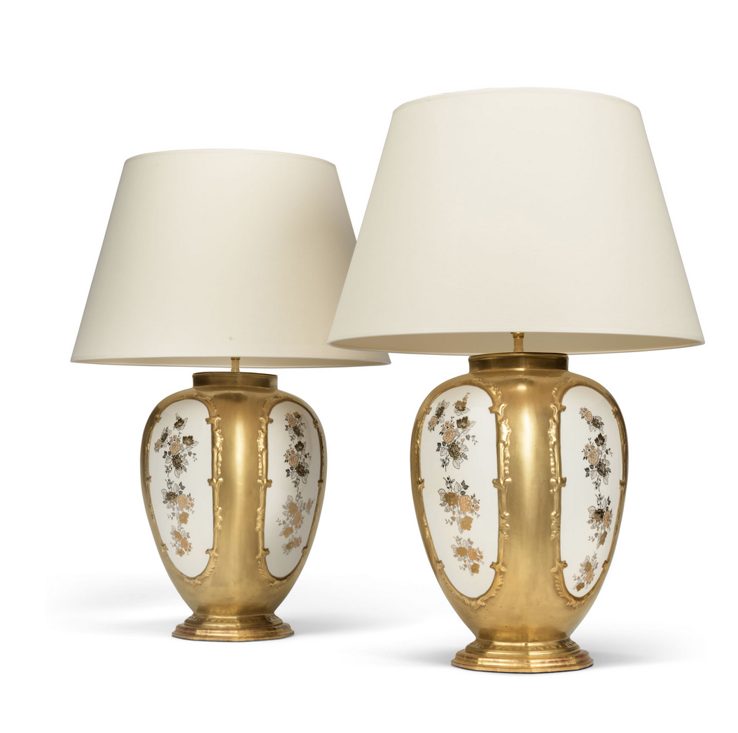 Italian Porcelain Table Lamps