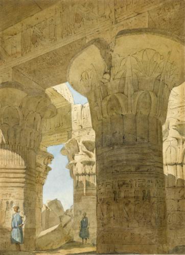 'The Temple of Kom Ombos, Egypt' by Richard Phené Spiers, FSA (1839-1916)