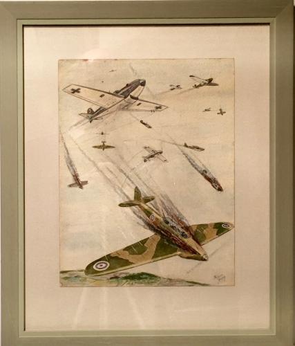A squadron of Boulton & Paul Defiant Interceptor aircraft, James Arthur Reiss (1870-1942)