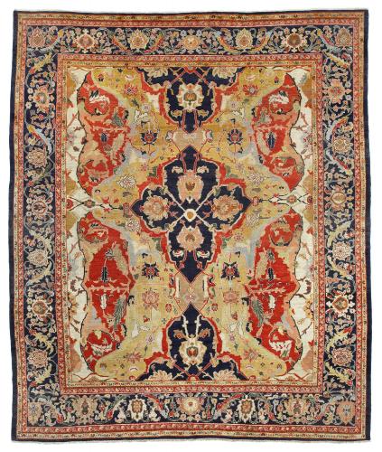 antique Ziegler carpet