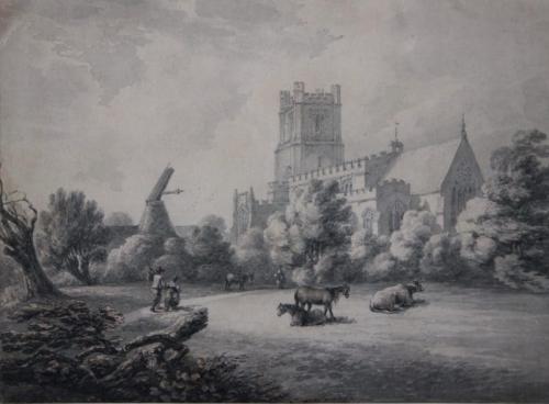 St Mary’s Church, Great Dunmow, Essex, Thomas Hearne (1744-1817)