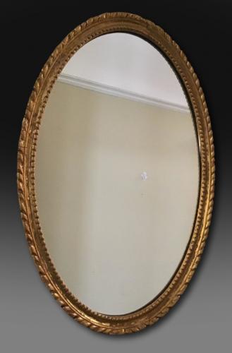 Mid 19th century giltwood mirror