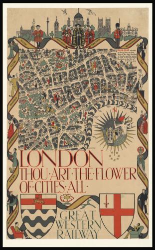 "some of the main thorofares of London, and the manner of the folk to be found there"