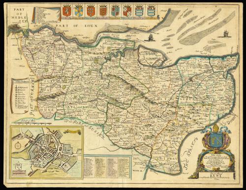 Ogilby and Morgan's rare map of Kent
