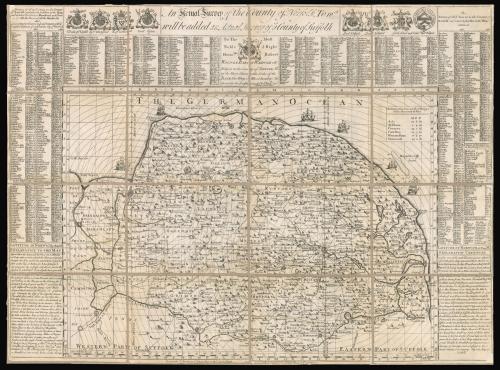 Norfolk - Corbridge's rare maps of Norfolk