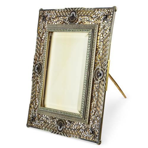 An Important Renaissance-Revival Giuliano Picture Frame