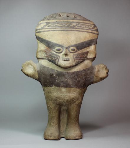 Pottery Columbian figure/doll, 13th century