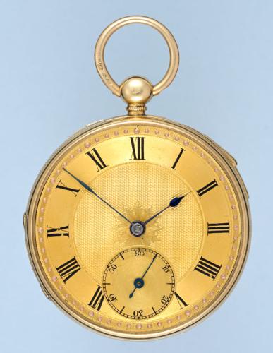Gold Quarter Repeating Fusee Lever by McCabe