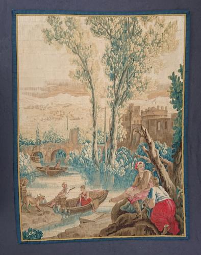 18th-century tapestry panel
