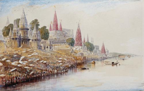 Edward Lear, R.A. (1812-1888), Benares