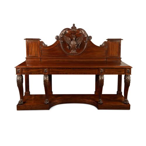 George IV mahogany serving table