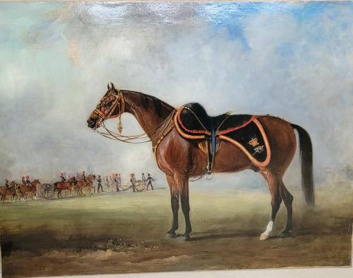 military horse portrait, Royal Horse Artillery, John Ferneley