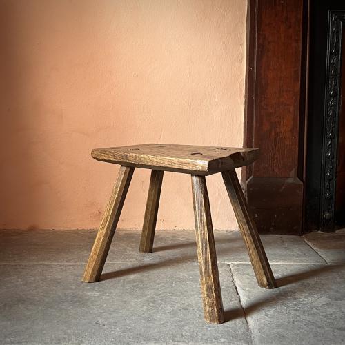 Ash and elm stool