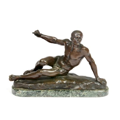Bronze Figure by Luca Madrassi