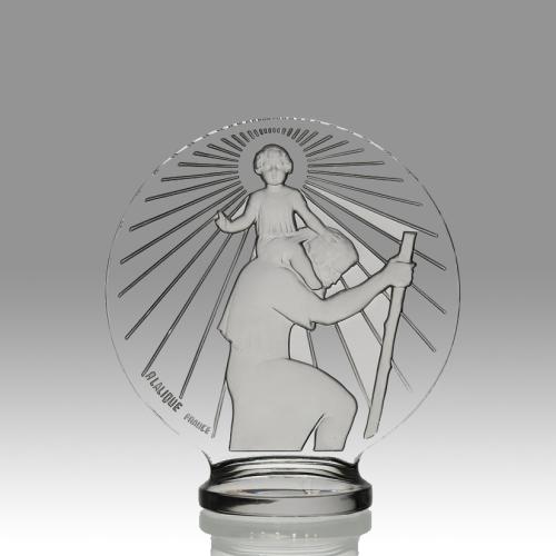 Early 20th Century Art Deco Car Mascot entitled "St Christophe" by Rene Lalique
