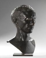 Bust of the Augustan Julius Caesar  Workshop of Pier Jacopo Alari-Bonacolsi, called L’Antico (Mantua c. 1460 – 1528 Gazzuolo)  B