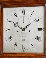 Benjamin Vulliamy, London N° 255 regulator longcase clock - dial