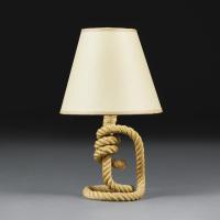 An Audoux Minet Rope Lamp