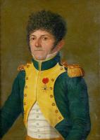 Portrait of Lieutenant Soyard d’Herouville, 20e Regiment de Dragons, 1790