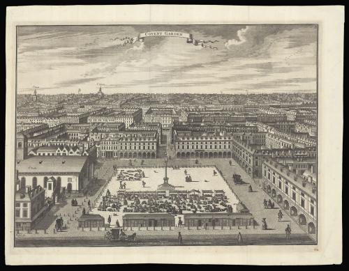 Covent Garden, By NICHOLLS, Sutton, 1720 