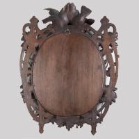 Black Forest Carved Mirror