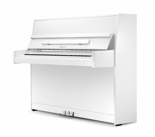 Ritmuller 112cm Modern Upright Piano White NEW M31689 | BADA