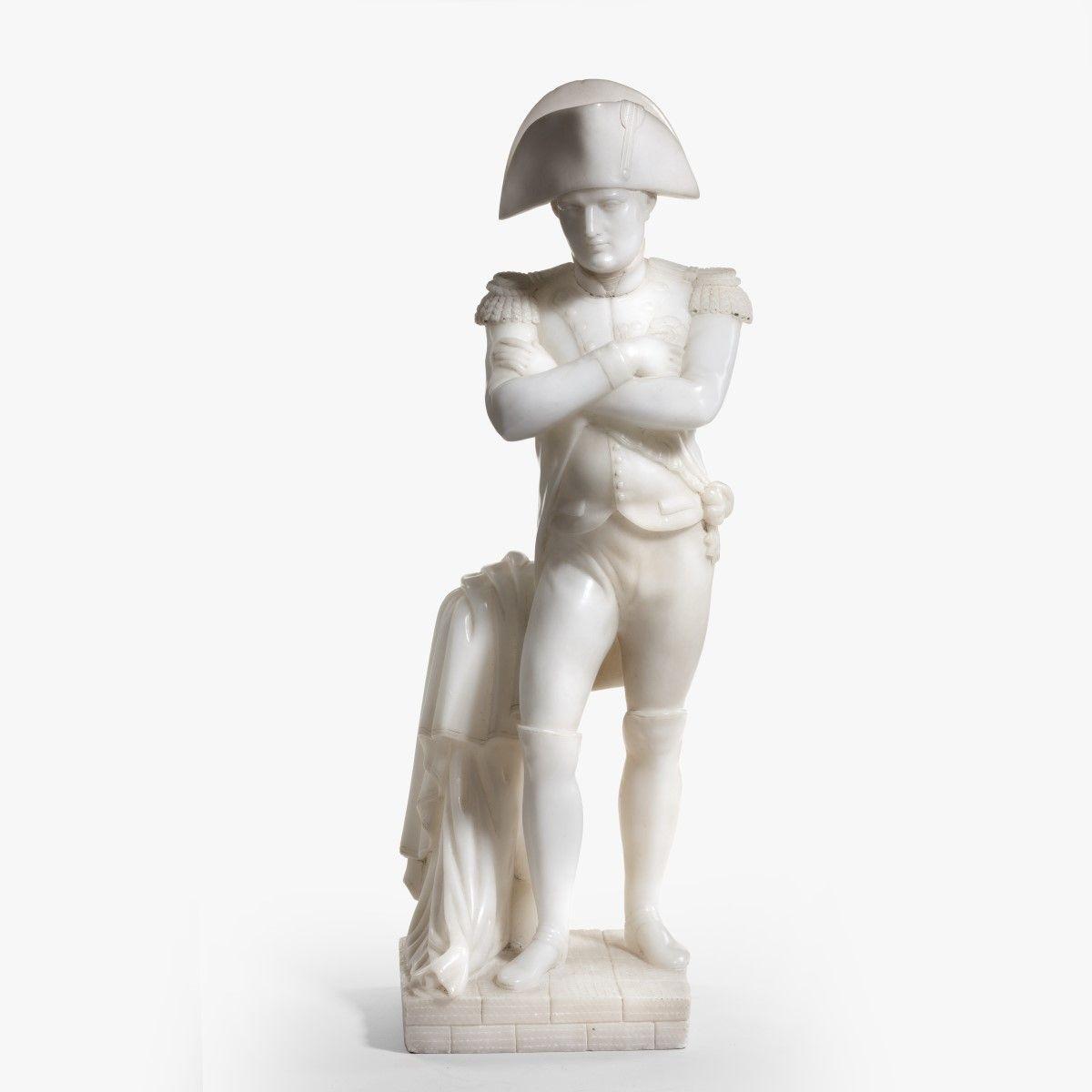 A fine Victorian alabaster figure of Napoleon Bonaparte | BADA
