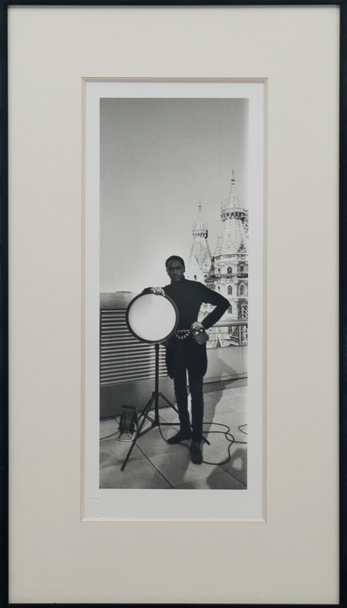 Original photograph of Eric Wright by Karl Lagerfeld | BADA