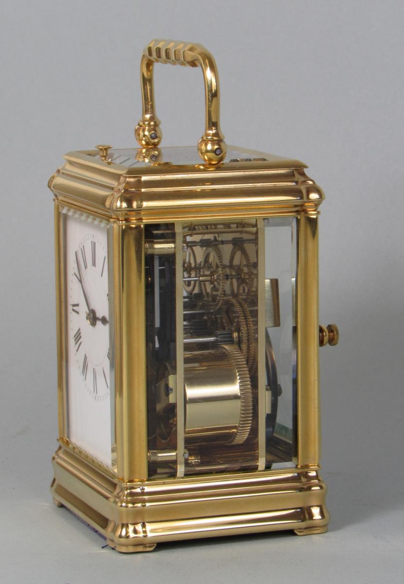 Henri Jacot, Paris: A Small Gorge Carriage Clock | BADA