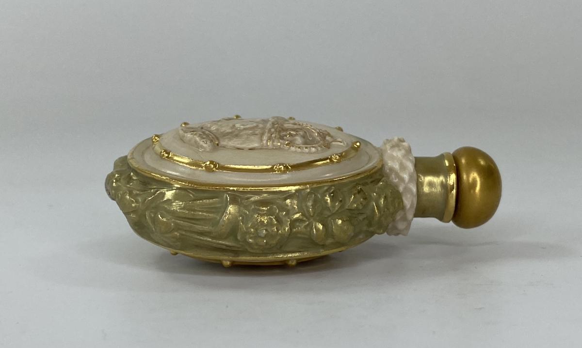 Royal Worcester scent bottle, Coronation of George V, 1911 | BADA