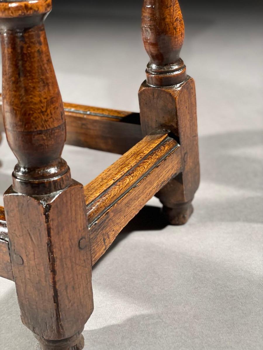 Mid-17th century oak joint stool | BADA