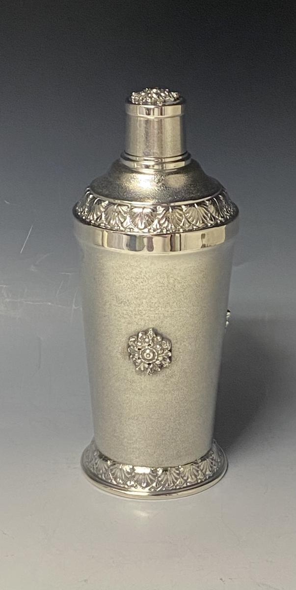 Italian Silver Cocktail Shaker c 1950 Castaudi & Gautero | BADA