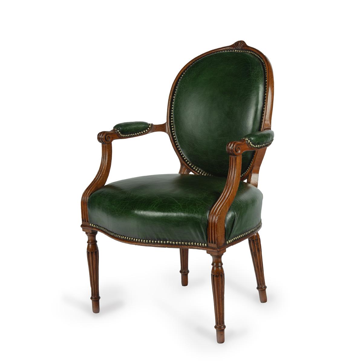 An Adam Period Armchair from the Suite made for the Duke of Newcastle at Clumber Park c.1775
