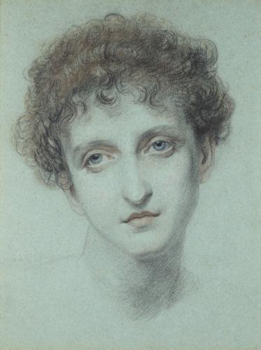 Frederic James Shields, ARWS (1833-1911) - Ellen, A Greek Model