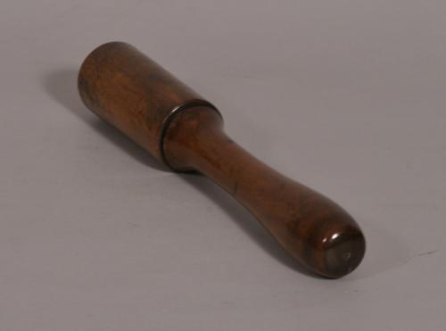 S/1746 19th Century Yew Wood Fleam Mallet
