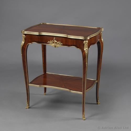 A Louis XV Style Salon Table by Mercier Frères